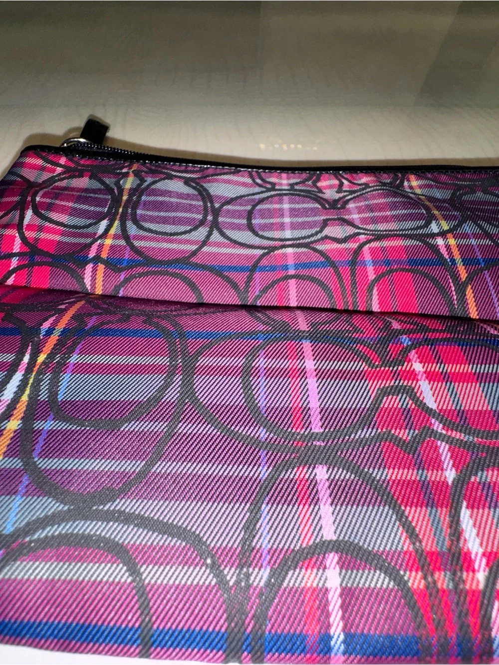 Coach cosmetic pouch